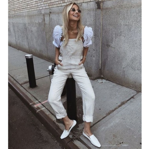 Basic Linen Overalls 